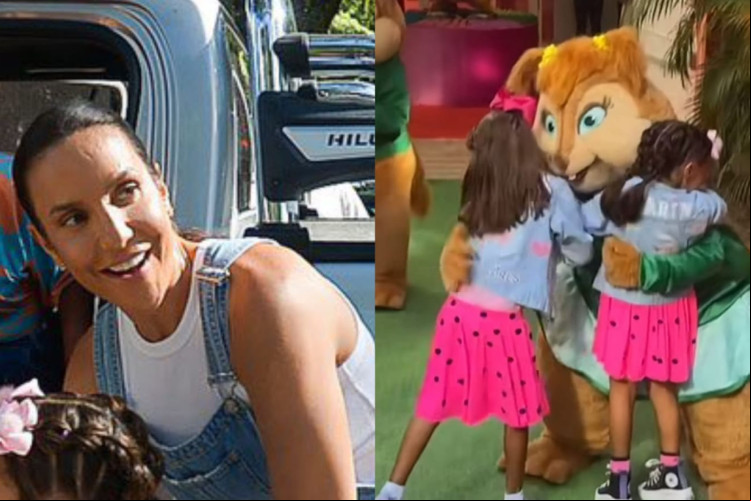 Ivete Sangalo celebrou o aniversário das filhas gêmeas com festa de