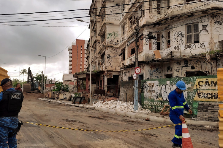 Demolição do Edifício São Pedro durará até 90 dias e custará cerca de R$ 1,7 milhão
