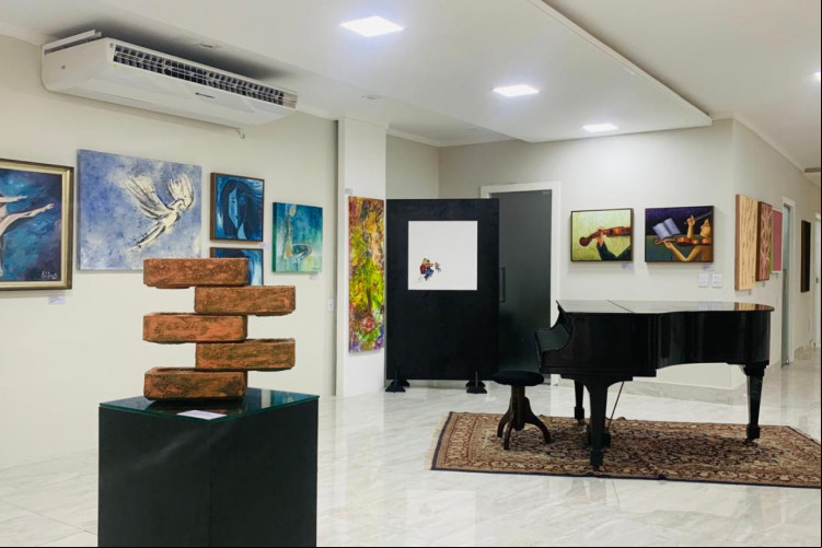 A exibição faz parte do projeto
