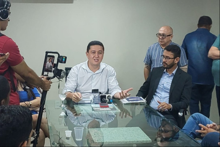 GLÊDSON concedeu entrevista coletiva sobre operação do MPCE
