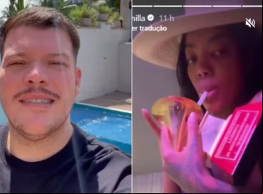 Ludmilla teria parado de seguir Ferrugem no Instagram após o comentário dele sobre sua música 