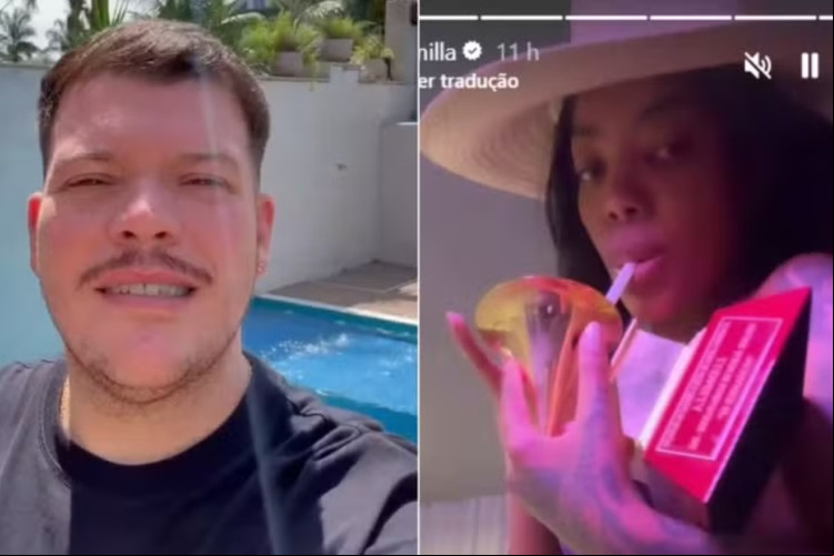 Ludmilla teria parado de seguir Ferrugem no Instagram após o comentário dele sobre sua música