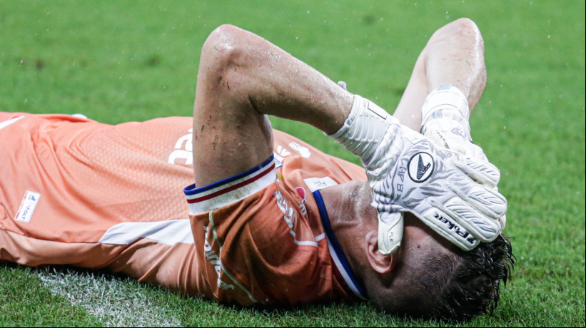 Goleiro João Ricardo no jogo Fortaleza x Retrô, no Castelão, pela Copa do Brasil 2024 