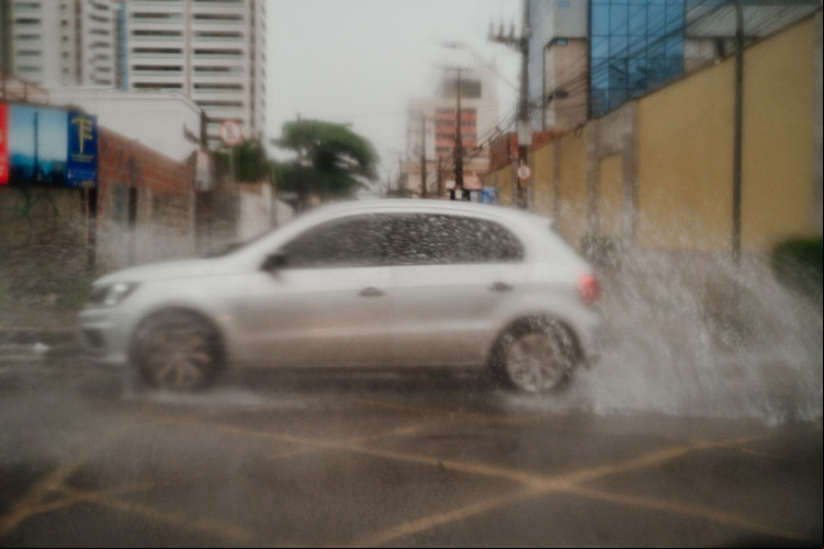 Chuva em Fortaleza neste sábado, 30