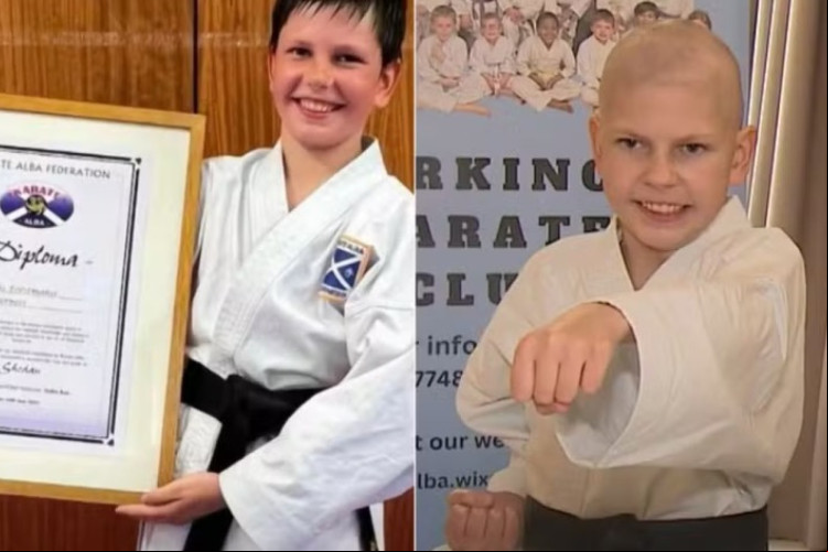 Vilis Fortsmanis, de 14 anos, pratica artes marciais desde os 7 anos de idade