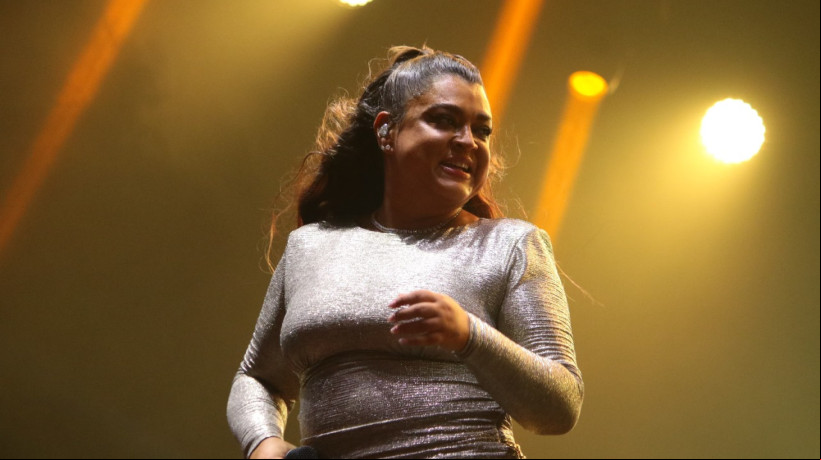 Cantora Preta Gil foi homenageada com a medalha de Ordem do Mérito Cultural (Foto: Samuel Setubal/O POVO) 