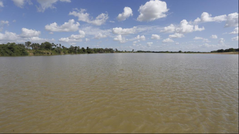 Imagem de apoio ilustrativo: trecho do Rio Serafim no município de Jaguaribara, a 138 quilômetros do local do acidente 