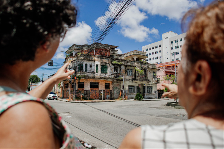 Casarão da Jacarecanga tem 2º andar pertecente à Santa casa de Misericórdia.