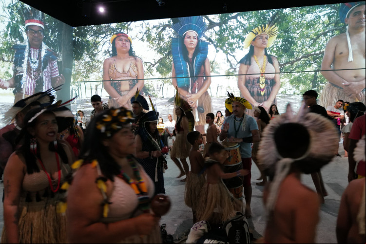 Imagem de apoio ilustrativo. Povo Jenipapo-Kanindé homenageado no Museu da Imagem e do Som (MIS) durante programação do Abril Indígena