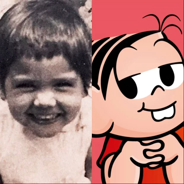 Segundo Maurício, a personagem surgiu a partir de uma inspiração na própria filha, Mônica Sousa.