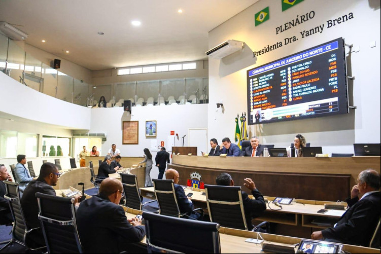 Plenário da Câmara Municipal de Juazeiro do Norte