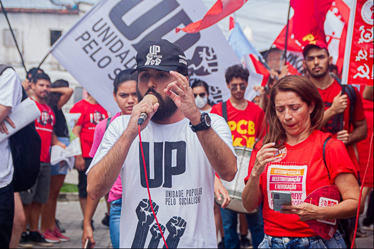 HAROLDO Neto (UP) é educador popular e militante do Movimento Luta de Classes (MLC)