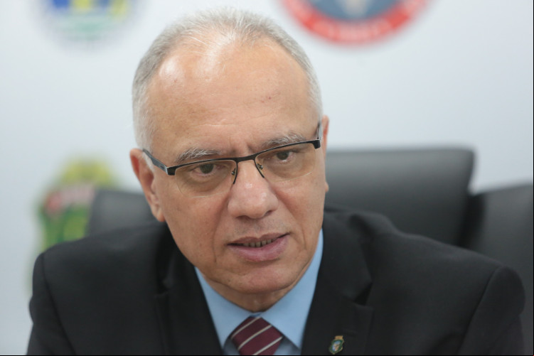 FORTALEZA, CEARÁ, BRASIL,31.05.2024: Roberto Sá, novo titular da Secretaria da Segurança Pública e Defesa Social.