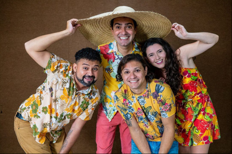 Banda de forró Os Muringa participa do São João da Estação das Artes