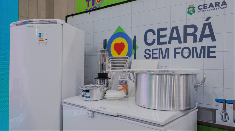 FORTALEZA-CE, BRASIL, 15-06-2024: Festival Ceará Sem Fome, com a presença do governador Elmano de Freitas, a primeira-dama Lia de Freitas, e a gastrônoma Bela Gil. (Foto: Fernanda Barros/O Povo)
