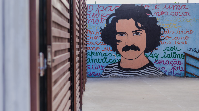 Na foto, a fachada do Centro Cultural Belchior em 2024, onde devem ocorrer atividades celebrativas