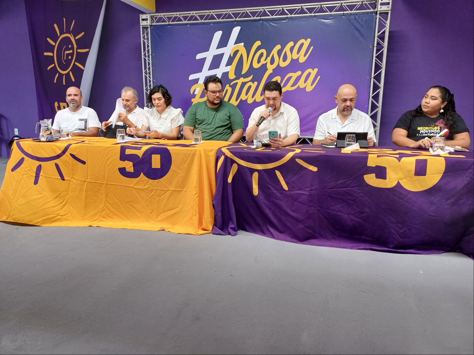 Técio Nunes e especialistas em primeiro seminário de discussões para formar o plano de governo Técio Nunes e especialistas em primeiro seminário de discussões para formar o plano de governo