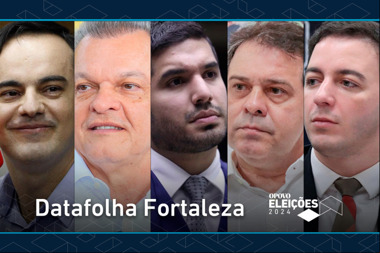 Primeira pesquisa Datafolha para Prefeitura de Fortaleza foi divulgada nesta quinta, 27
