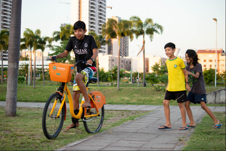 JOÃO, Brian e Walter, no Parque Rachel de Queiroz