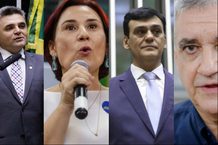 Deuzinho Filho (União), Emília Pessoa (PSDB), Naumi Amorim (PSD) e Zé Gerardo (PDT)