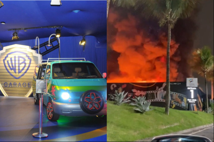 Incêndio atinge exposição "Casa Warner" e destrói acervo