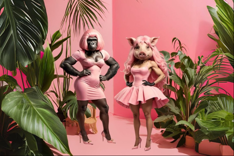 Makaka e Boar Carter no clipe de
