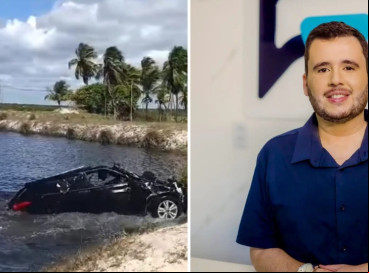 Dentista de 29 anos dirigia na CE-040 quando o o carro saiu da pista e afundou em um viveiro de camarão 