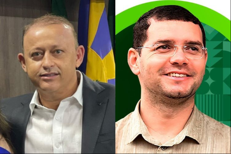 PREFEITO de Alto Santo, José Joeny (PP) e prefeito de Aratuba, Joerly Victor (Republicanos)