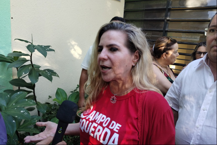 A deputada federal e ex-prefeita de Fortaleza, Luizianne Lins