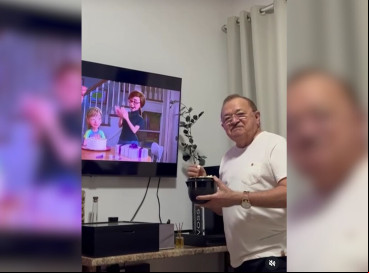 Exibição do filme foi previamente anunciada no instagram do prefeito 