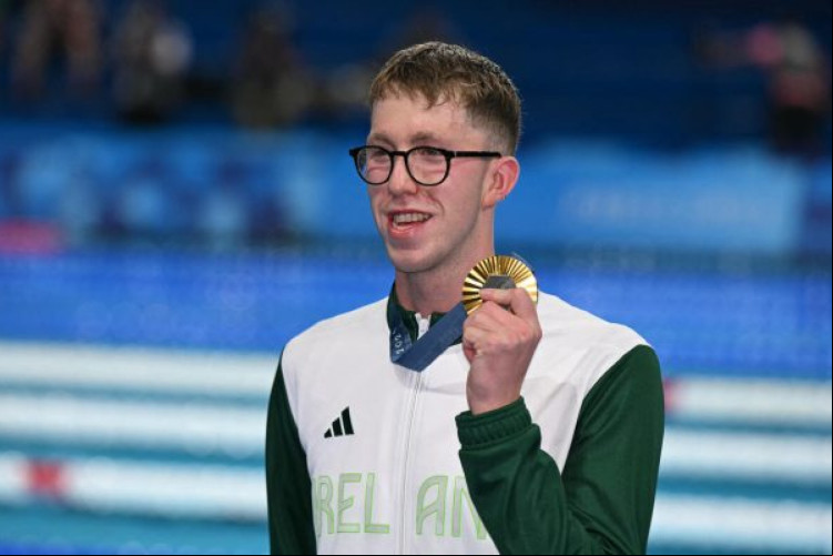 Atleta da Irlanda, Daniel Wiffen faturou a prova dos 800 metros livre na última terça-feira (30); ele participou da famosa série norte-americana