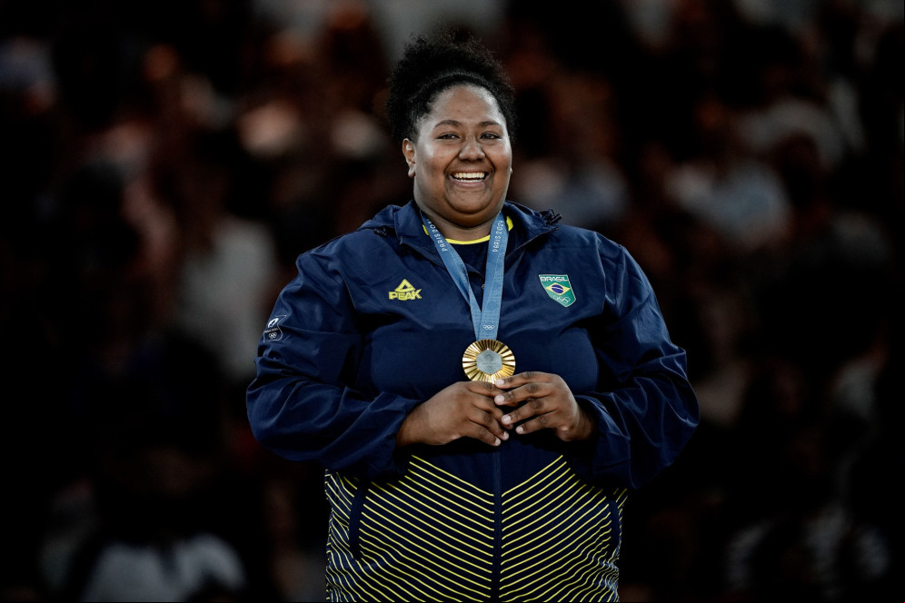 Beatriz Souza foi medalhista de ouro no judô Beatriz Souza foi medalhista de ouro no judô