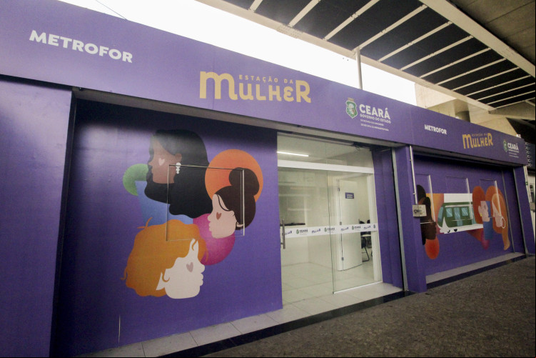SALA LILÁS na Estação Parangaba do Metrô de Fortaleza