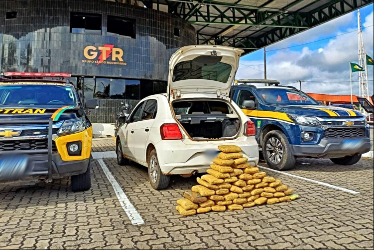 Drogas apreendidas pela Polícia Civil e Polícia Rodoviária Federal