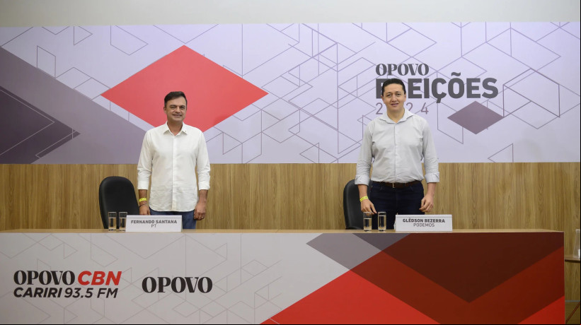 Pago x pagado: entenda discussão gramatical entre candidatos no debate à Prefeitura de Juazeiro do Norte