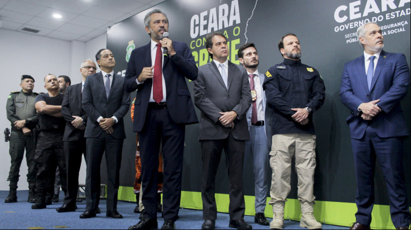 Medidas foram anunciadas no programa Ceará Contra o Crime no Cisp, em Fortaleza, após a terceira reunião Coesi