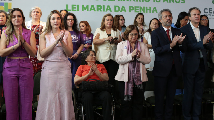 A do decreto acontedeu durane o seminário sobre avanços e desafios da Lei Maria da Penha no Palácio da Abolição.