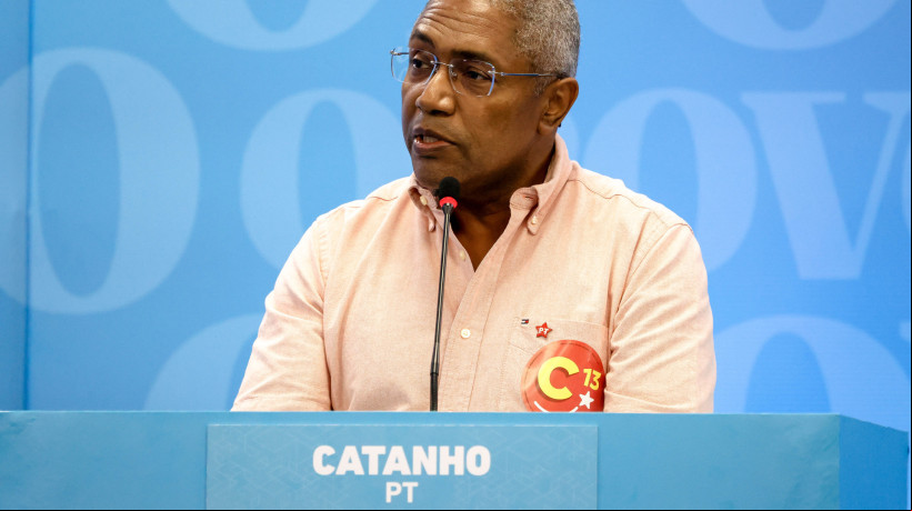 FORTALEZA, CEARÁ, BRASIL-28.08.2024: Catanho. Debates O POVO - Candidos de Caucaia, apresentado por Italo Coriolano, na OAB, no bairro Guararapes. (Aurélio Alves/ O POVO)