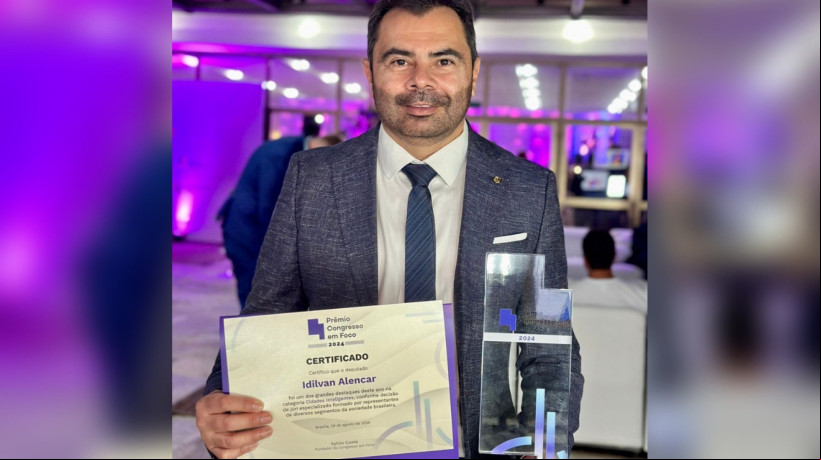 A premiação foi na noite desta terça, 29, em Brasília