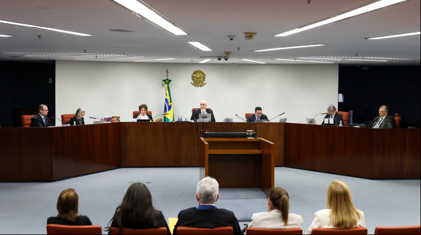 Sessão da Primeira Turma do Supremo Tribunal Federal (STF)