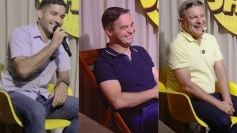 André Fernandes, Capitão Wagner e José Sarto participaram do
