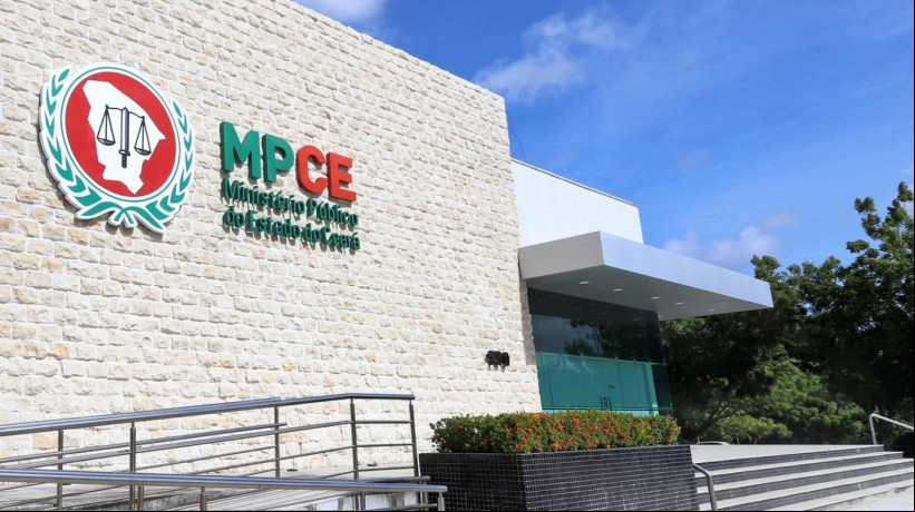 Imagem de apoio ilustrativo (fachado do prédio do MPCE). MPCE monitora denúncias de crimes eleitorais