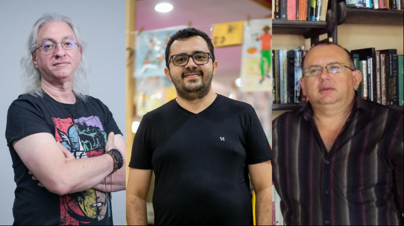 Escritores cearenses Raymundo Netto, Mailson Furtado e Dimas Carvalho tiveram os livros removidos de vestibular