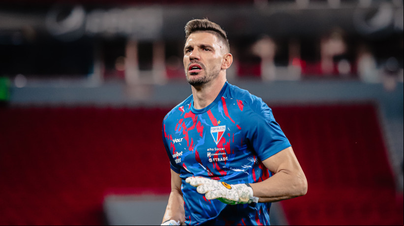 O confronto contra o Colo-Colo será o terceiro jogo de Libertadores do camisa 1 com a camisa do Fortaleza