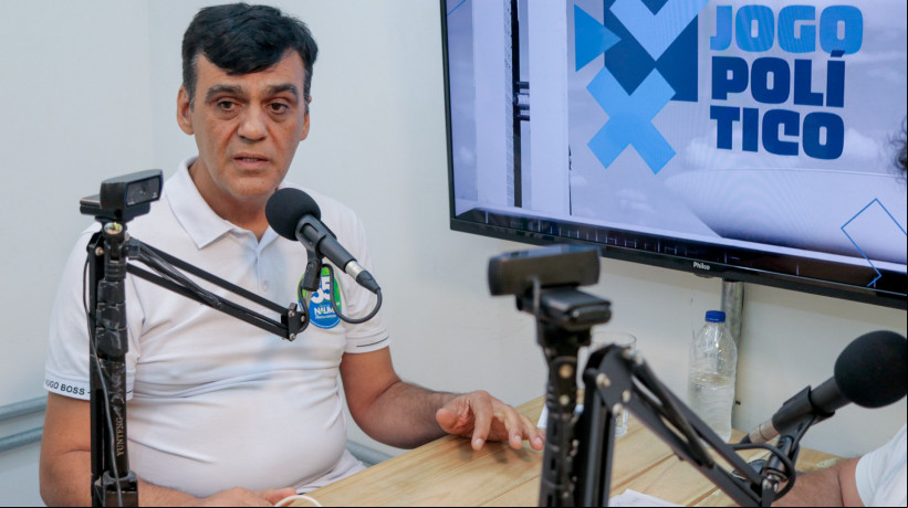 Candidato à Prefeitura de Fortaleza, Naumi Amorim (PSD) foi sabatinado no Jogo Político 