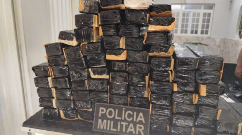 Apreensão de drogas em Penaforte, no Ceará