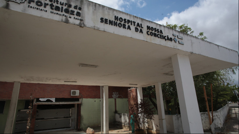 FORTALEZA-CE, BRASIL, 30-09-2024: Prefeitura assina ordem de reforma Hospital Nossa Senhora da Conceição. Conjunto Ceará. (foto: Fabio Lima/ OPOVO)