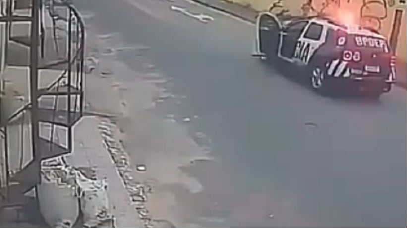 Câmeras de vigilância mostraram que os PMs estavam nas proximidades do local em que o crime ocorreu