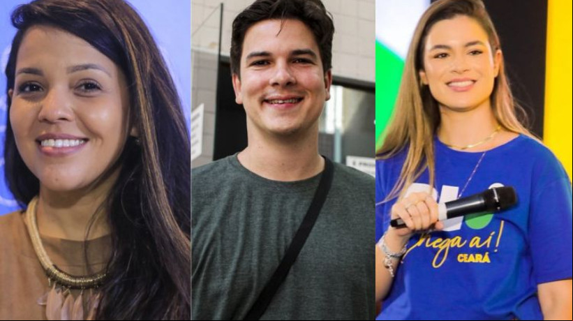ELEITOS Priscila Costa, Gabriel Biologia e Bella Carmelo