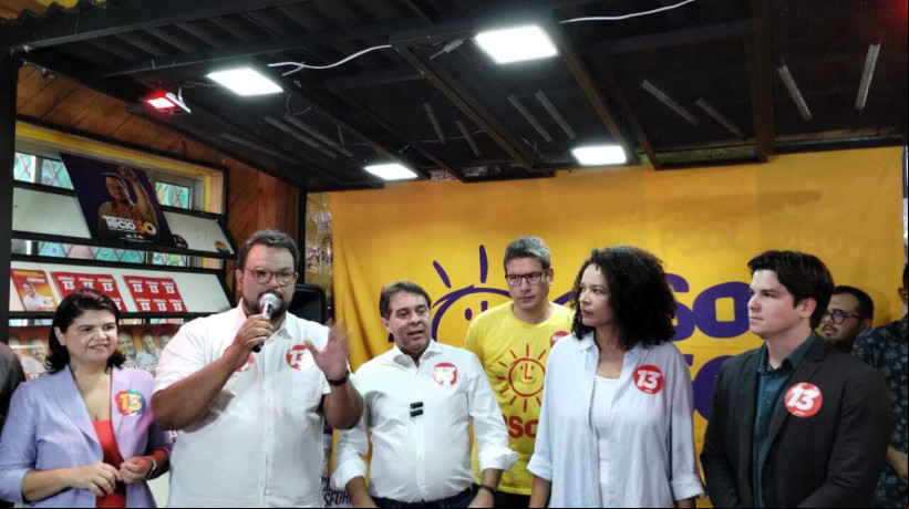 Técio Nunes e o Psol declararam apoio a Evandro Leitão (PT) no segundo turno contra André Fernandes (PL)